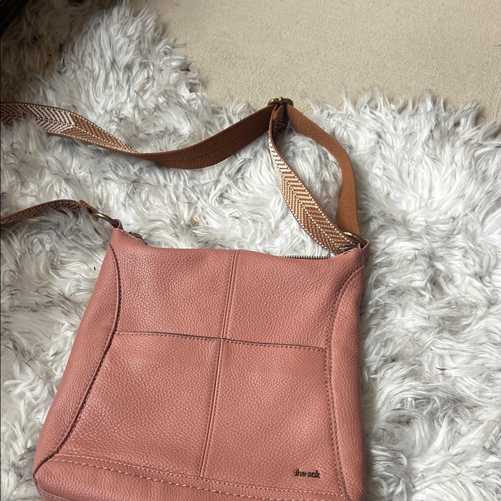 The Sak Dusty Rose Crossbody Bag